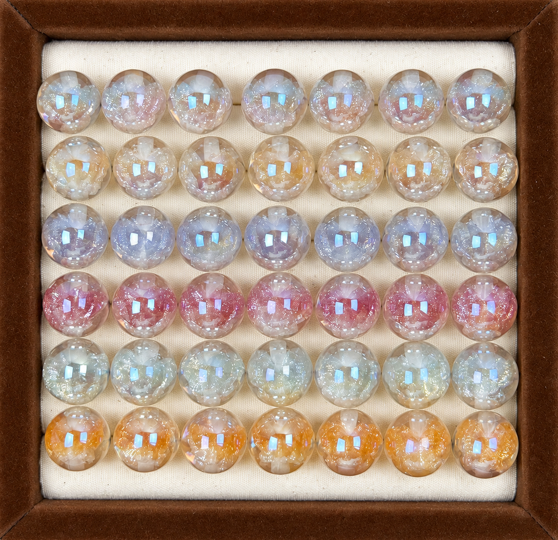16mm Butterfly 1 Resin Beads